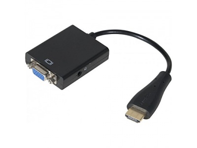 Convertisseur HDMI vers VGA avec audio