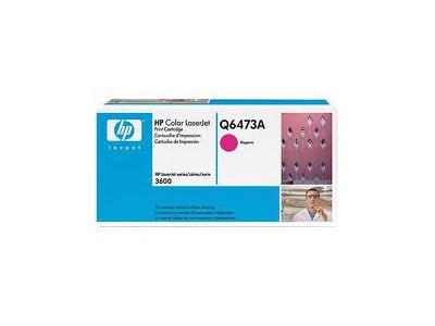 Cartouche d'impression magenta LaserJet Q6473A (toner HP Q6473A) 