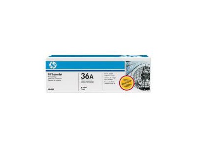 Cartouche d'impression noire LaserJet 36A (toner HP CB436A)