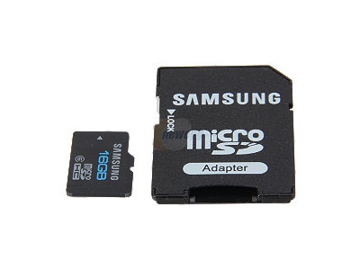 Micro SDHC 16Go Classe 6